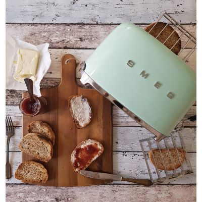 17. Toster SMEG TSF01PGEU pastelowy zielony