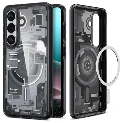 2. Etui Spigen Ultra Hybrid Mag MagSafe na Samsung Galaxy S26+ Zero One - przezroczysto-czarne