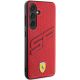 4. Etui Ferrari Big SF Perforated na Samsung Galaxy S24 - czerwone