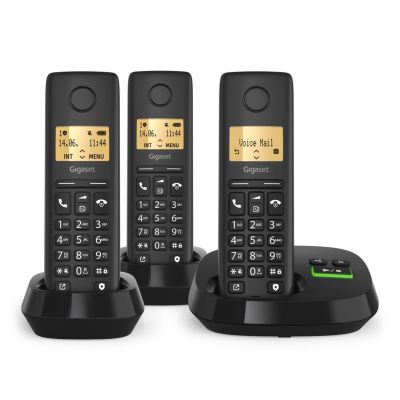 2. Telefon bezprzewodowy Gigaset PURE 100 AM Trio z AB Int.Ware