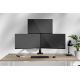 27. Neomounts DS60-600BL2-1 uchwyt / stojak do monitorów 81,3 cm (32") Biurko Czarny