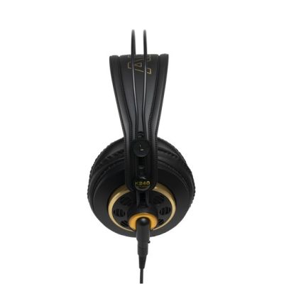 8. AKG K240 Studio - Słuchawki studyjne, nauszne, półotwarte