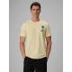 T-shirt regular z nadrukiem męski 4F 4FRSS26TTSHM4301-73S