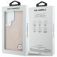 8. Etui Karl Lagerfeld Embossed Ring RSG Logo MagSafe na Samsung Galaxy S26 Ultra - różowe