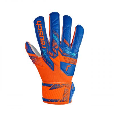 2. Rękawice bramkarskie Reusch Attrakt Solid Finger Support Jr 5472510 2290