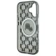 7. Etui Karl Lagerfeld IML Monogram Karl & Choupette Head MagSafe na iPhone 16 - czarne