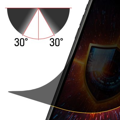 2. Folia prywatyzująca 3mk Silky Matt Privacy na Apple iPhone 11