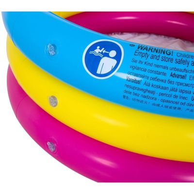 7. BASEN DZIECIĘCY 3-PIERŚCIENIOWY 76x25CM 10086-1