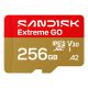 Sandisk Extreme Go microSD UHS-I 256GB MicroSD 240MB/s(R) / 160MB/s(W)