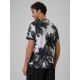 2. T-shirt regular z nadrukiem męski 4F 4FRSS26TTSHM4302-20A