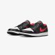 3. Buty sportowe Air Jordan 1 LOW Black/Fire Red/White - 553558-063