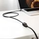 4. Kabel Ugreen NW112 11278 sieciowy Ethernet RJ45 (żeński) - RJ45 (męski) F/UTP Cat. 6 1 Gbps 0.5m - czarny