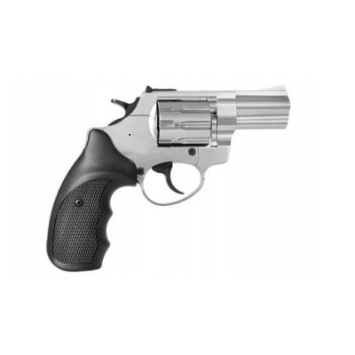 2. Rewolwer hukowy alarmowo sygnałowy ZORAKI R1-K6L BAS lufa 2,5" kal. .22 Long Blank chrom błysk (R1256MNP-BAS)