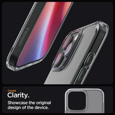9. Etui Spigen Ultra Hybrid na iPhone 16 Pro Max - przezroczyste