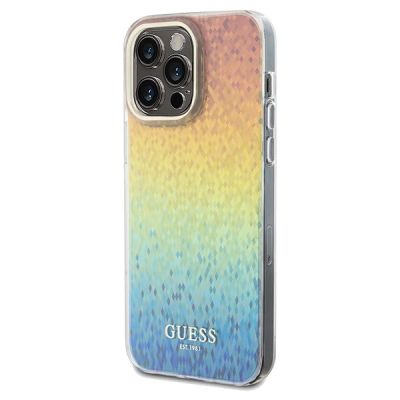 2. Etui Guess IML Faceted Mirror Disco Iridescent na iPhone 13 Pro / 13 - wielokolorowe