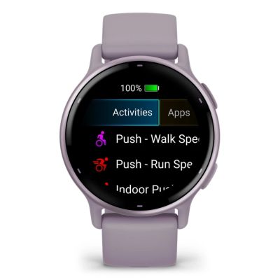 14. Zegarek Garmin Vivoactive 5 42mm Fioletowy