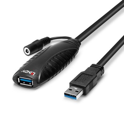 6. Lindy 43156 kabel USB USB 3.2 Gen 1 (3.1 Gen 1) 10 m USB A Czarny