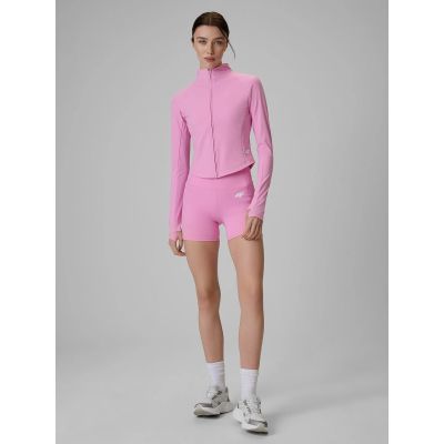 6. Bluza treningowa slim szybkoschnąca damska 4F 4FRSS26TFSWF0949-56S