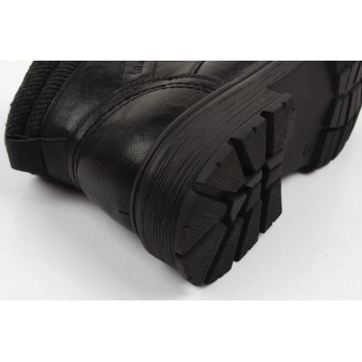 6. Wrangler buty męskie trzewiki Gillen Fur czarne ocieplane botki modne
