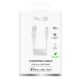 2. Kabel spiralny Puro 12W USB-A - Lightning 1m - biały