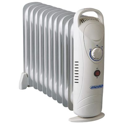 9. Grzejnik olejowy MESKO MS 7806 11 żeberek (1200W; 11; kolor biały) (OUTLET)