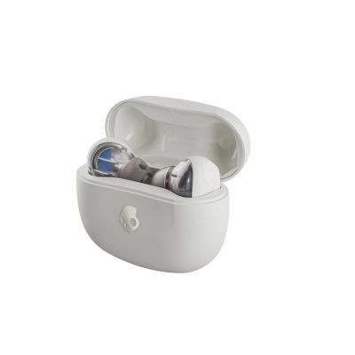 3. Słuchawki Skullcandy Rail True Wireless Bone/Orange Glow