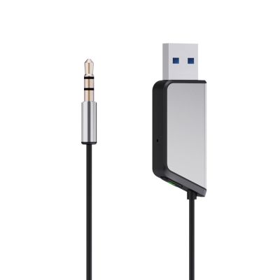 5. SAVIO TRANSMITER AUX, USB, BLUETOOTH 5.3, FUNKCJA ZESTAWU GŁOŚNOMÓWIĄCEGO, TR-16