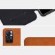 12. Nillkin Qin Case etui do Xiaomi Redmi Note 11T 5G / Note 11S 5G / Note 11 5G (China) / Poco M4 Pro 5G osłona na aparat kabura pokrowiec obudowa z klapką brązowy