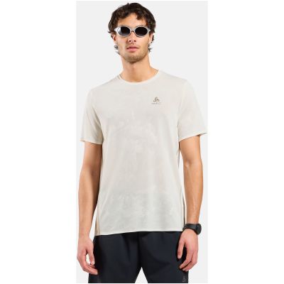 3. Koszulka z krótkim rękawem męska ODLO T-shirt crew neck s/s ZEROWEIGHT ENGINEERED CHILL-TEC beżowa