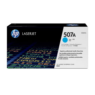 Toner HP niebieski HP 507A, HP507A=CE401A, 6000 str.