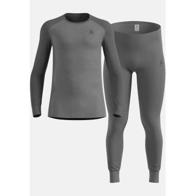 9. Komplet bielizny damskiej Odlo Set ACTIVE WARM ECO Special Set roz. S Szary
