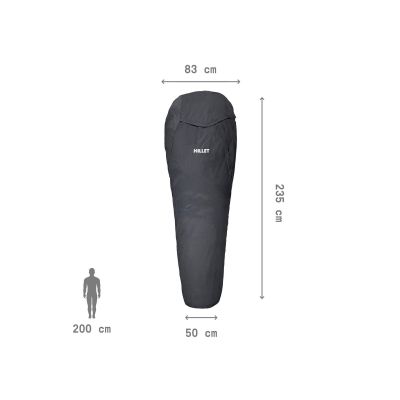 4. Śpiwór MILLET Bivy Bag czarny