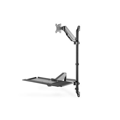 21. Ramię naścienne pojedyncze LCD+klawiatura, max.32"max. 8kg, uchylno-obrotowe