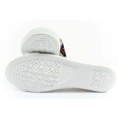 9. Lee Cooper buty trampki damskie sportowe białe wsuwane baleriny