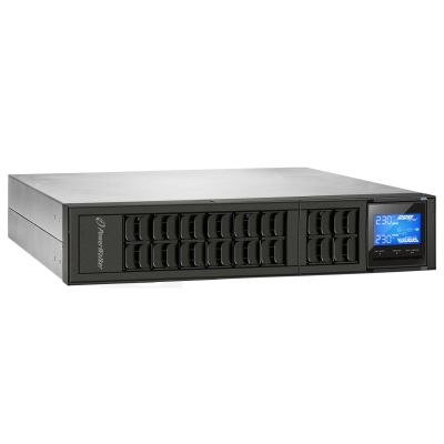 8. UPS RACK POWERWALKER VFI 1000 CRS ON-LINE 1000VA 3X IEC C13 USB-B RS-232 LCD ŁADOWARKA 6A 2U