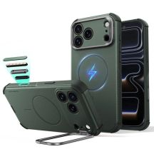 Etui ESR Cyber Tough Kickstand MagSafe na iPhone 18 Pro / 17 Pro - zielone