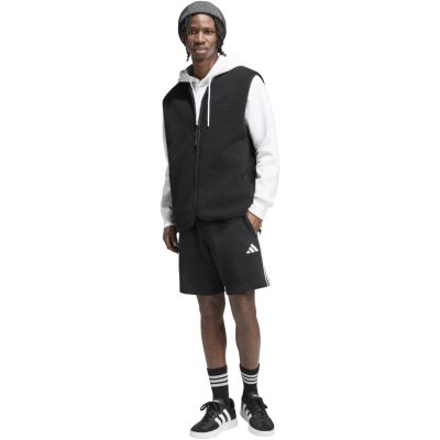 6. Spodenki męskie adidas Essentials 3-Stripes French Terry czarne KY6545
