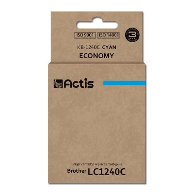Actis KB-1240C Tusz (zamiennik Brother LC1240C/LC1220C; Standard; 19 ml; niebieski)