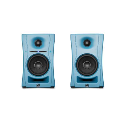 9. KALI AUDIO LP-UNF-B - Para monitorów odsłuchowych z Bluetooth. Głośniki multimedialne, niebieskie.