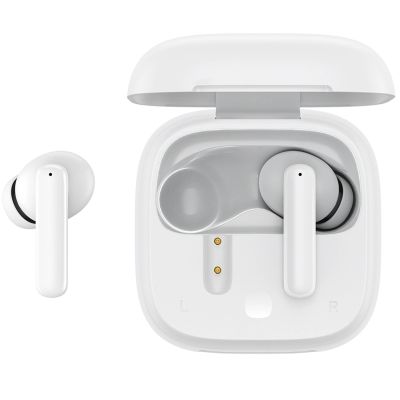 5. Słuchawki dokanałowe QCY T13 z ANC IPX5 Bluetooth 5.3 - białe