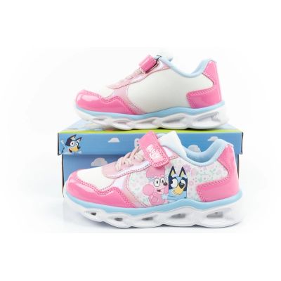 10. Leomil Bluey buty sportowe dziecięce sneakersy lekkie na rzep LED