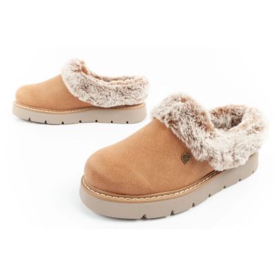 17. Skechers Cozy Blend buty papcie damskie sneakersy ocieplane wsuwane