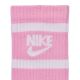 3. Skarpety Nike Everyday Cush Crew Youth białe, różowe, szare CK7302 905
