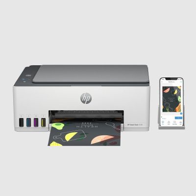 72. HP Smart Tank 5105 All-in-One Printer, Color, Drukarka do Home and home office, Print, copy, scan, Wireless; High-volume printer tank; Print from phone or tablet; Scan to PDF