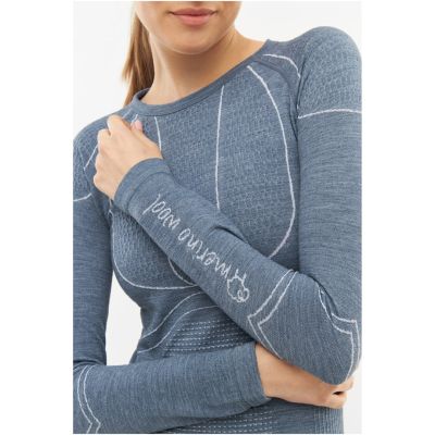 4. Bielizna damska VIKING Lana Pro Longsleeve Merino roz. S szara