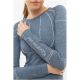4. Bielizna damska VIKING Lana Pro Longsleeve Merino roz. S szara