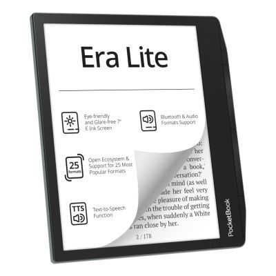 15. Czytnik E-booków PocketBook Era Lite 710 7" 16GB WI-FI Stone Green