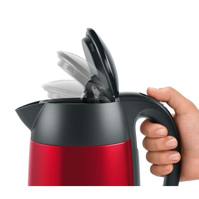 19. Bosch TWK3P424 czajnik elektryczny 1,7 l 2400 W Szary, Czerwony