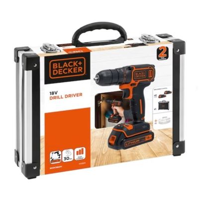 10. Wiertarko-wkrętarka 18V BDCDC18BAFC-QW  BLACK+DECKER
