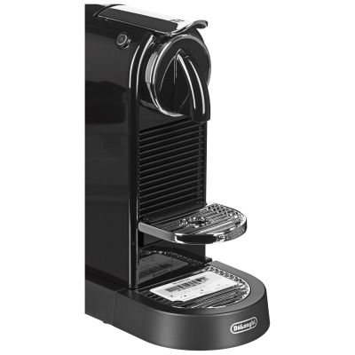 9. Ekspres kapsułkowy DeLonghi Citiz Nespresso EN167.B (1260W; kolor czarny)